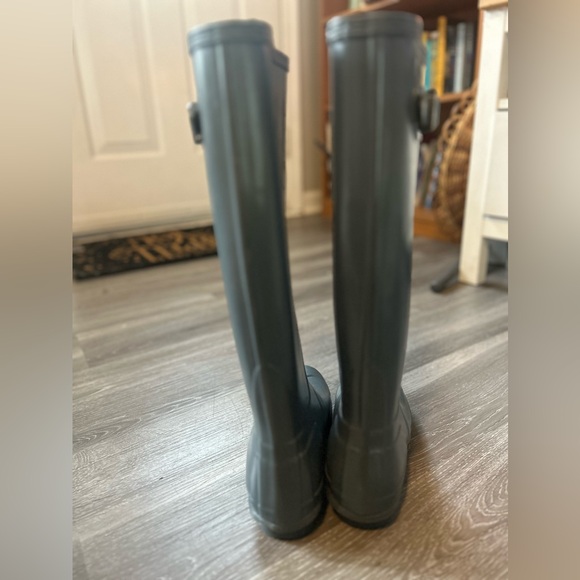 Hunter Boots Glossy Grey - Picture 9 of 10